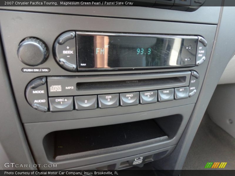 Magnesium Green Pearl / Pastel Slate Gray 2007 Chrysler Pacifica Touring