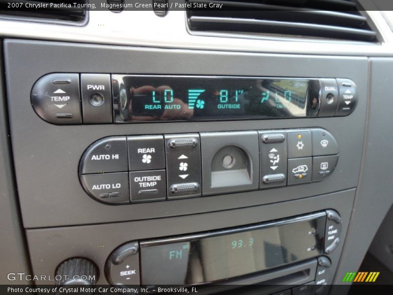 Magnesium Green Pearl / Pastel Slate Gray 2007 Chrysler Pacifica Touring