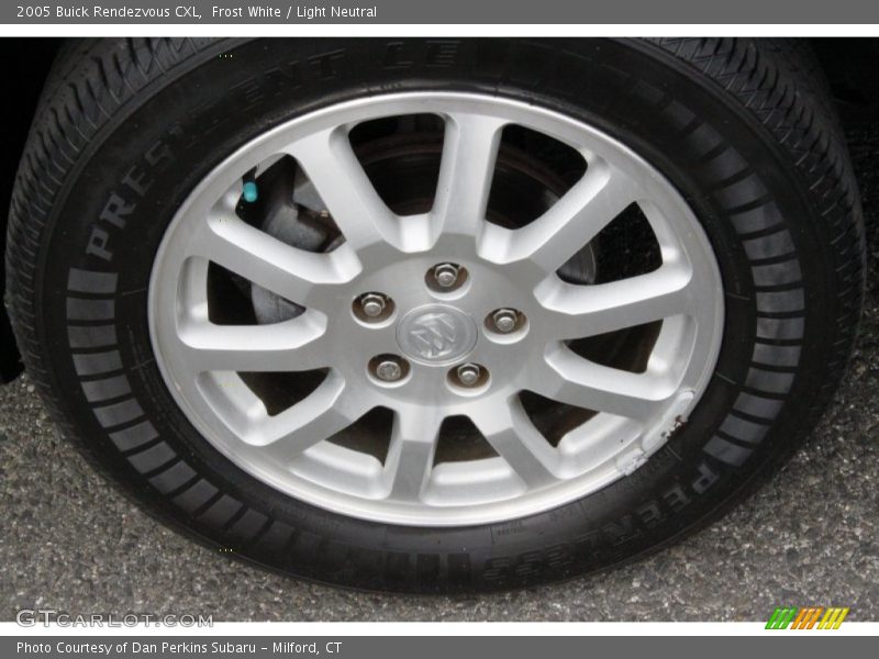 Frost White / Light Neutral 2005 Buick Rendezvous CXL