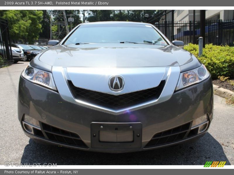 Polished Metal Metallic / Ebony 2009 Acura TL 3.7 SH-AWD