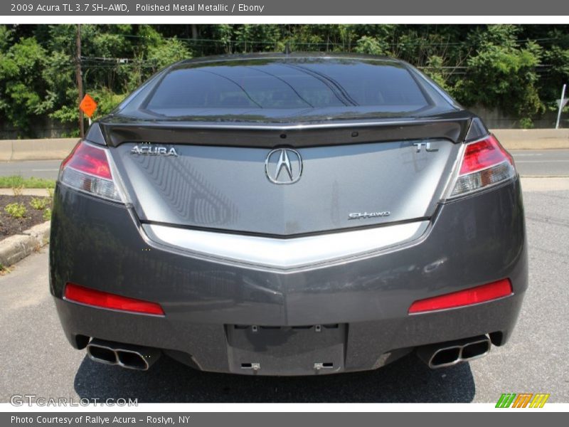 Polished Metal Metallic / Ebony 2009 Acura TL 3.7 SH-AWD
