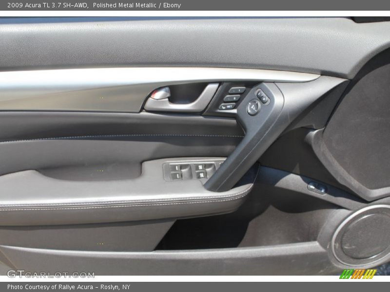 Polished Metal Metallic / Ebony 2009 Acura TL 3.7 SH-AWD