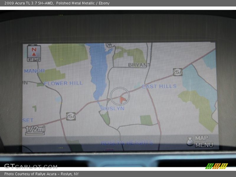 Polished Metal Metallic / Ebony 2009 Acura TL 3.7 SH-AWD