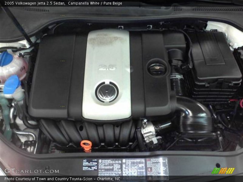  2005 Jetta 2.5 Sedan Engine - 2.5L DOHC 20V Inline 5 Cylinder