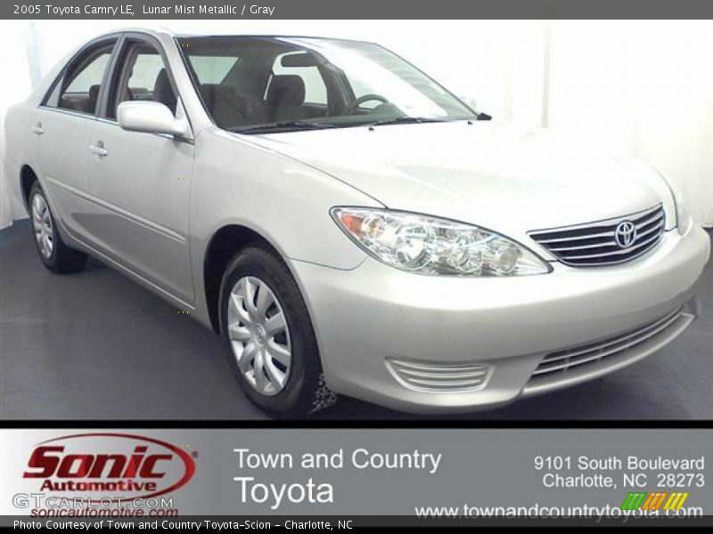 Lunar Mist Metallic / Gray 2005 Toyota Camry LE