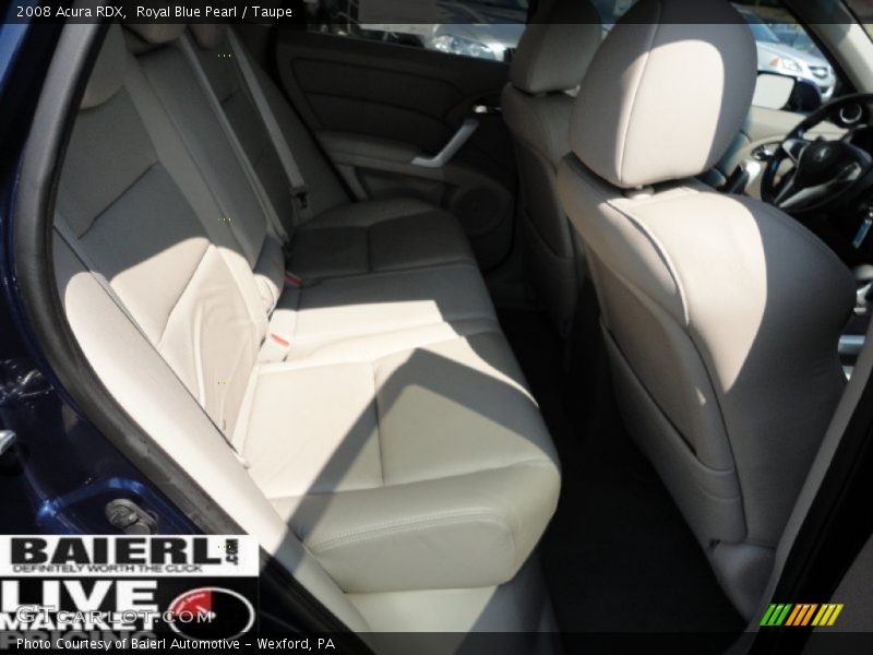 Royal Blue Pearl / Taupe 2008 Acura RDX