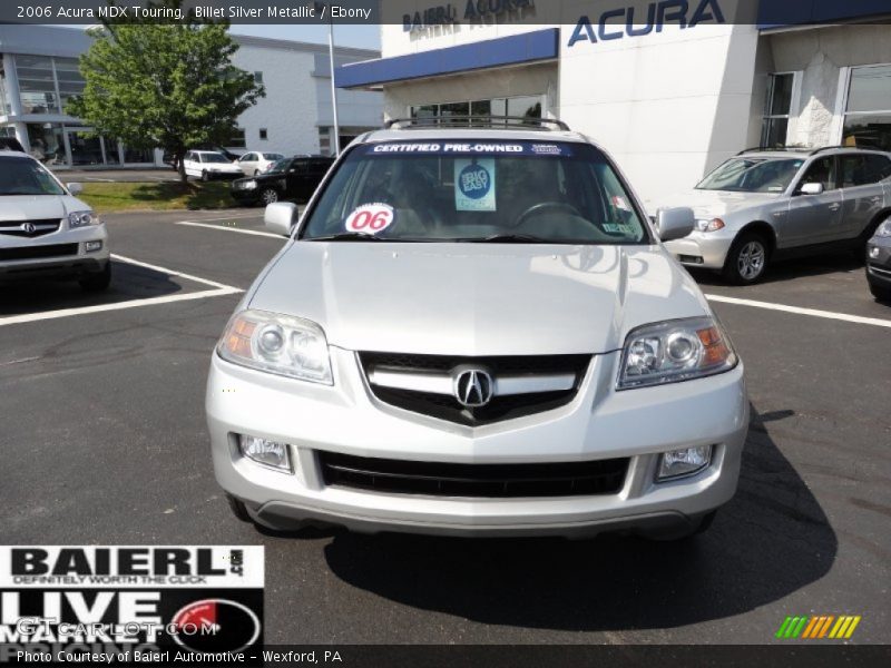 Billet Silver Metallic / Ebony 2006 Acura MDX Touring