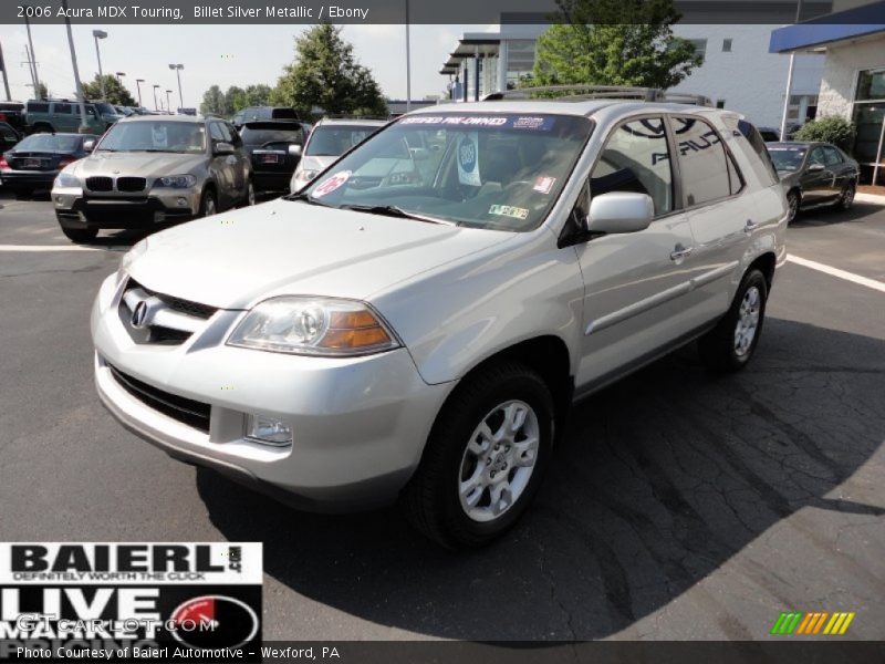 Billet Silver Metallic / Ebony 2006 Acura MDX Touring