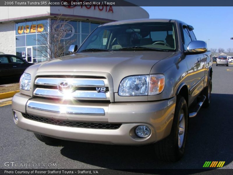 Desert Sand Mica / Taupe 2006 Toyota Tundra SR5 Access Cab