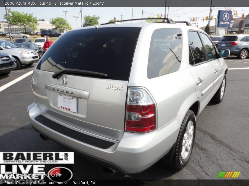 Billet Silver Metallic / Ebony 2006 Acura MDX Touring