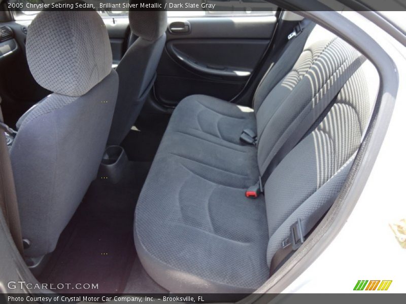 Brilliant Silver Metallic / Dark Slate Gray 2005 Chrysler Sebring Sedan