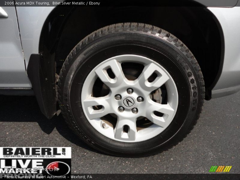 Billet Silver Metallic / Ebony 2006 Acura MDX Touring