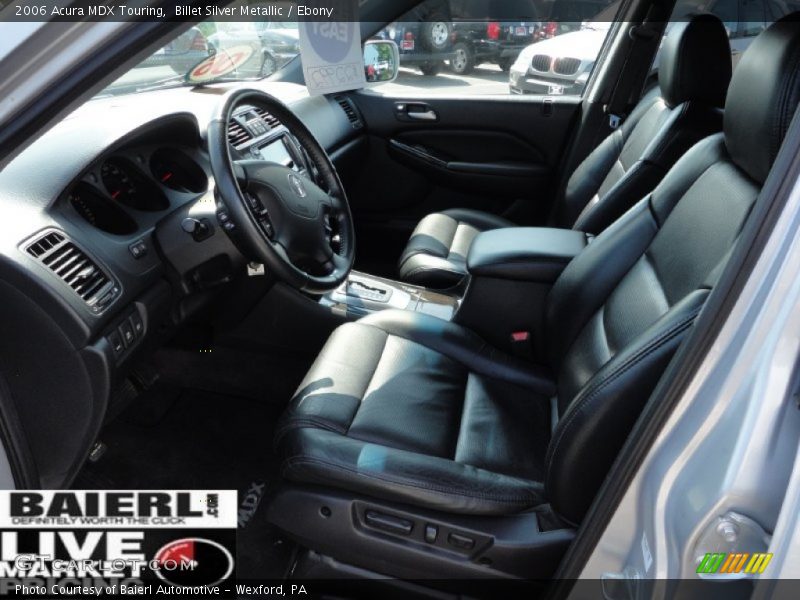 Billet Silver Metallic / Ebony 2006 Acura MDX Touring