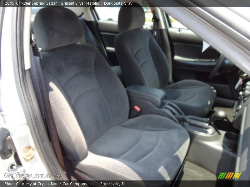 Brilliant Silver Metallic / Dark Slate Gray 2005 Chrysler Sebring Sedan