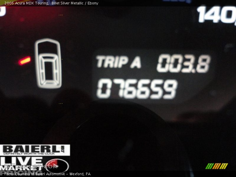 Billet Silver Metallic / Ebony 2006 Acura MDX Touring
