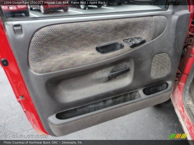 Flame Red / Agate Black 1999 Dodge Ram 1500 SLT Regular Cab 4x4