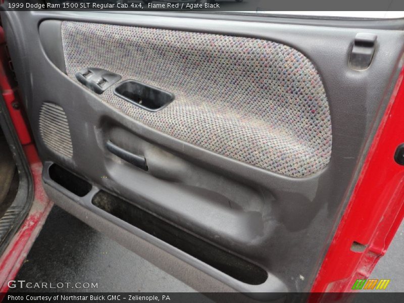 Flame Red / Agate Black 1999 Dodge Ram 1500 SLT Regular Cab 4x4
