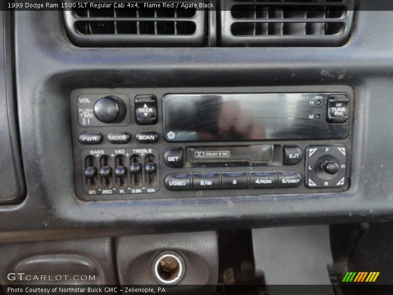 Flame Red / Agate Black 1999 Dodge Ram 1500 SLT Regular Cab 4x4