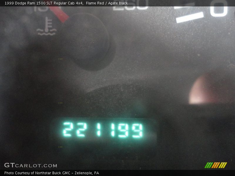 Flame Red / Agate Black 1999 Dodge Ram 1500 SLT Regular Cab 4x4