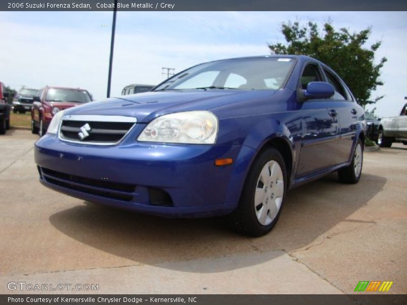 Cobalt Blue Metallic / Grey 2006 Suzuki Forenza Sedan