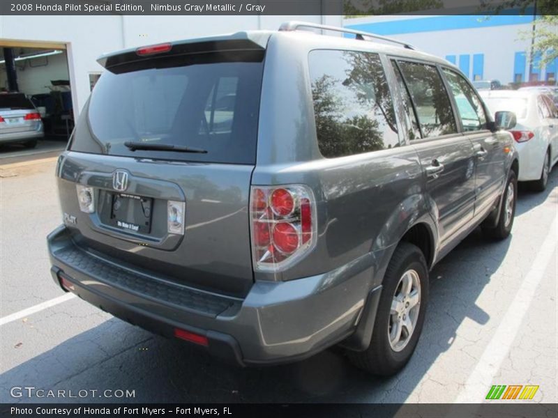 Nimbus Gray Metallic / Gray 2008 Honda Pilot Special Edition