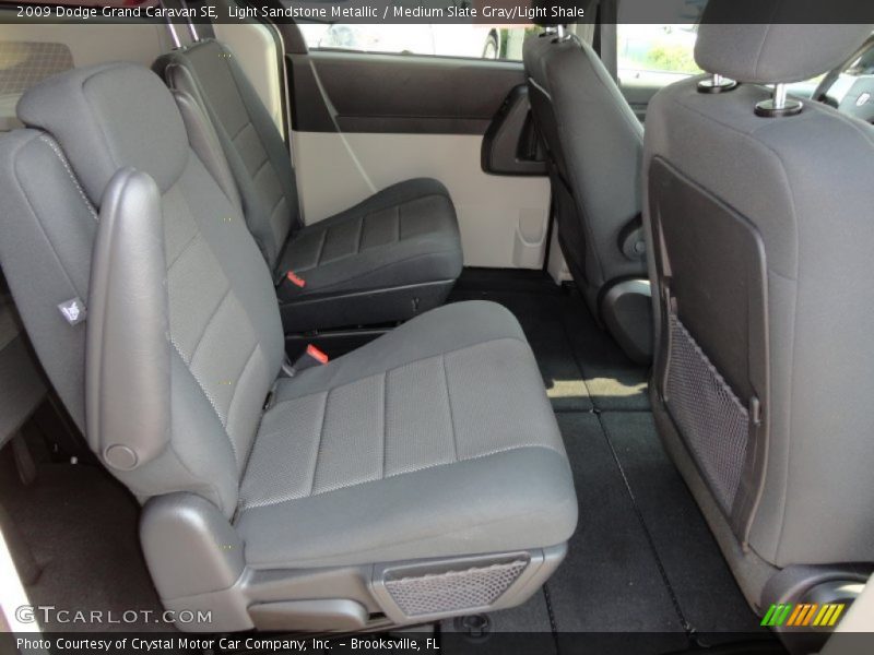 Light Sandstone Metallic / Medium Slate Gray/Light Shale 2009 Dodge Grand Caravan SE