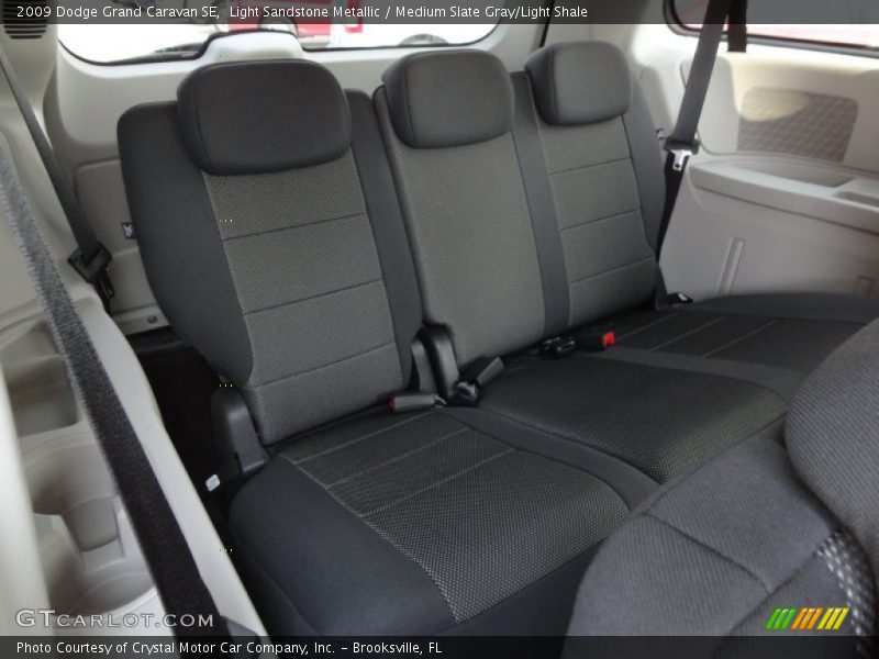 Light Sandstone Metallic / Medium Slate Gray/Light Shale 2009 Dodge Grand Caravan SE