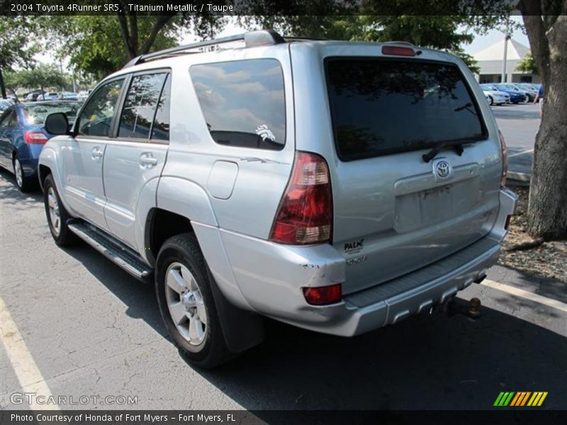 Titanium Metallic / Taupe 2004 Toyota 4Runner SR5