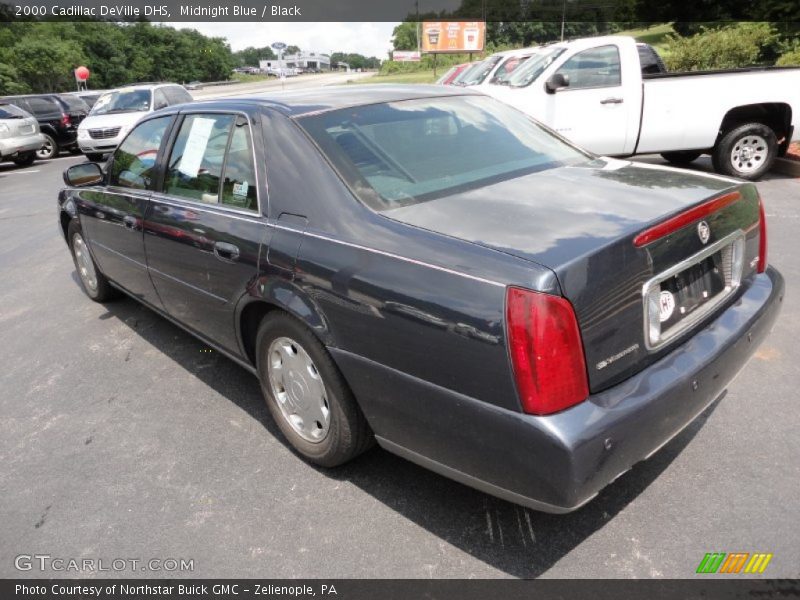 Midnight Blue / Black 2000 Cadillac DeVille DHS
