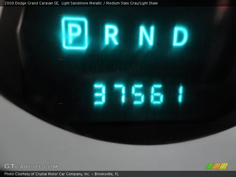 Light Sandstone Metallic / Medium Slate Gray/Light Shale 2009 Dodge Grand Caravan SE
