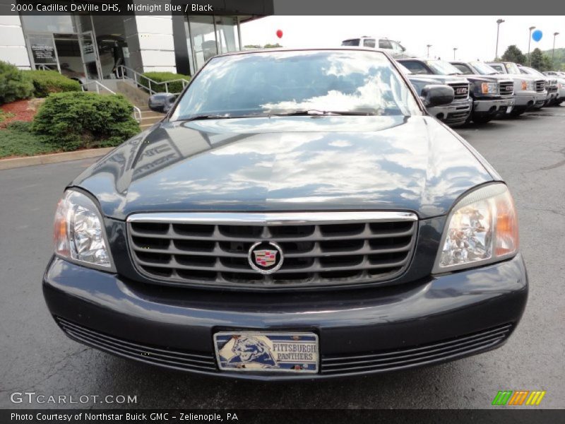 Midnight Blue / Black 2000 Cadillac DeVille DHS