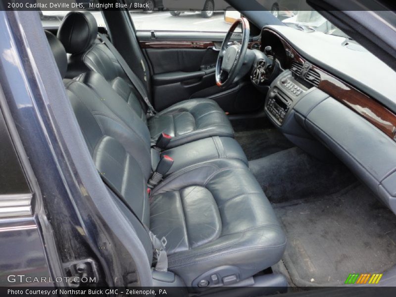Midnight Blue / Black 2000 Cadillac DeVille DHS