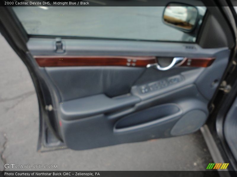Midnight Blue / Black 2000 Cadillac DeVille DHS