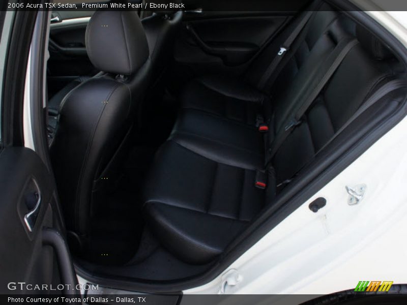 Premium White Pearl / Ebony Black 2006 Acura TSX Sedan