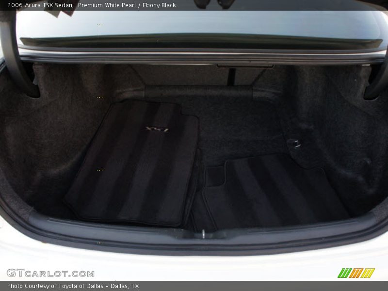 Premium White Pearl / Ebony Black 2006 Acura TSX Sedan