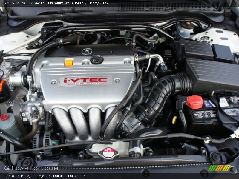 Premium White Pearl / Ebony Black 2006 Acura TSX Sedan
