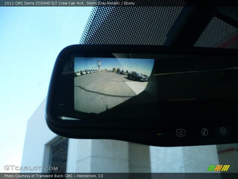 Storm Gray Metallic / Ebony 2011 GMC Sierra 2500HD SLT Crew Cab 4x4