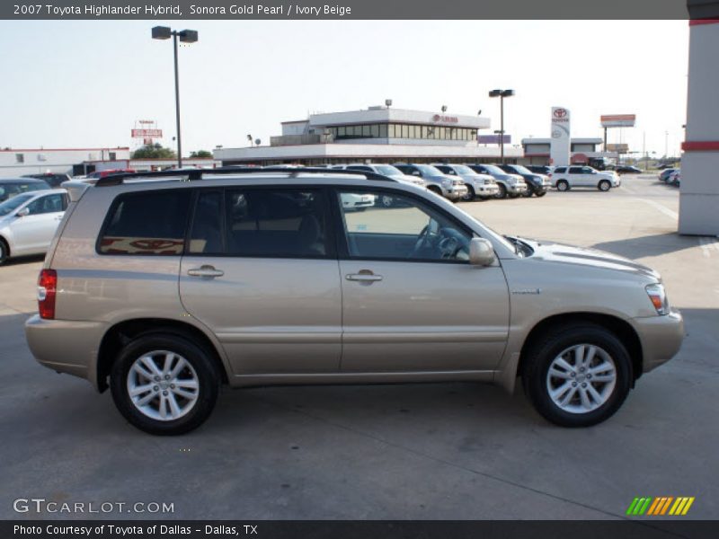  2007 Highlander Hybrid Sonora Gold Pearl
