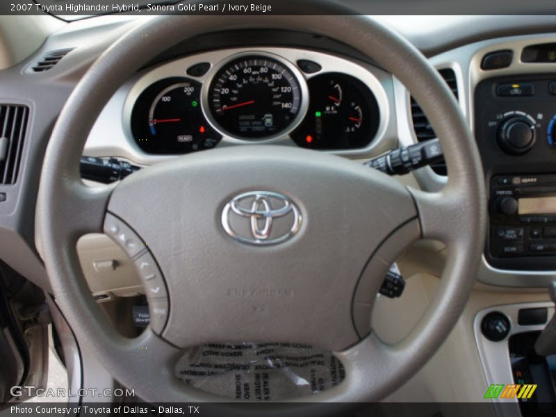  2007 Highlander Hybrid Steering Wheel