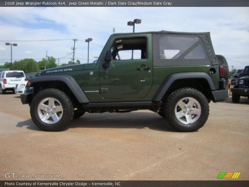  2008 Wrangler Rubicon 4x4 Jeep Green Metallic