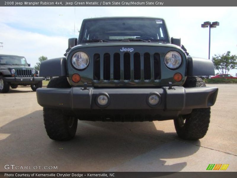 Jeep Green Metallic / Dark Slate Gray/Medium Slate Gray 2008 Jeep Wrangler Rubicon 4x4