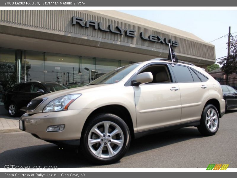 Savannah Metallic / Ivory 2008 Lexus RX 350