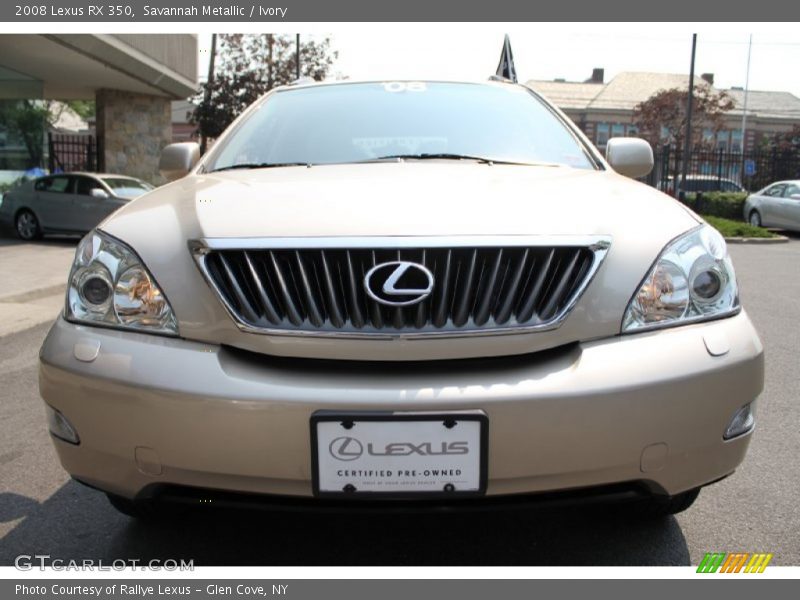 Savannah Metallic / Ivory 2008 Lexus RX 350