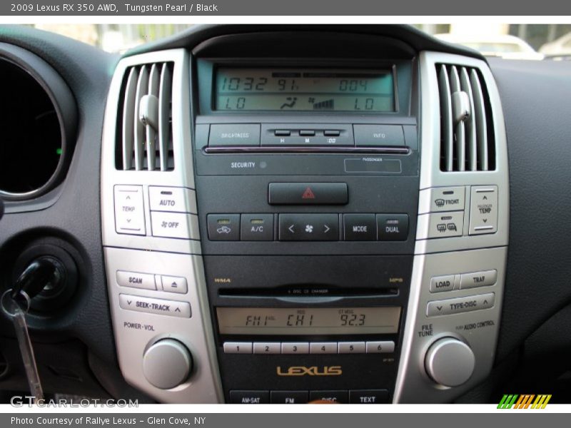 Tungsten Pearl / Black 2009 Lexus RX 350 AWD