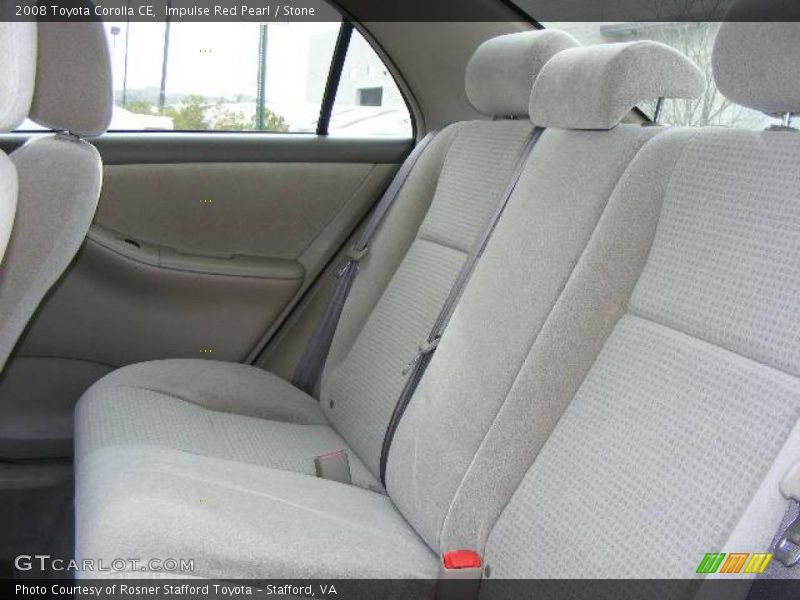 Impulse Red Pearl / Stone 2008 Toyota Corolla CE