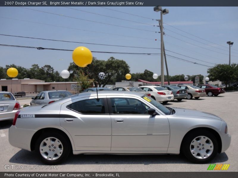 Bright Silver Metallic / Dark Slate Gray/Light Slate Gray 2007 Dodge Charger SE