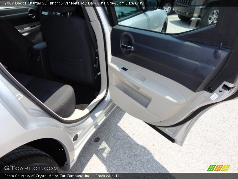 Bright Silver Metallic / Dark Slate Gray/Light Slate Gray 2007 Dodge Charger SE