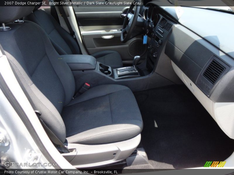 Bright Silver Metallic / Dark Slate Gray/Light Slate Gray 2007 Dodge Charger SE