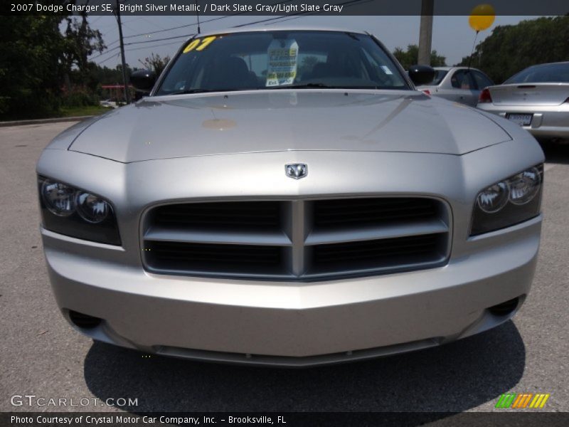 Bright Silver Metallic / Dark Slate Gray/Light Slate Gray 2007 Dodge Charger SE