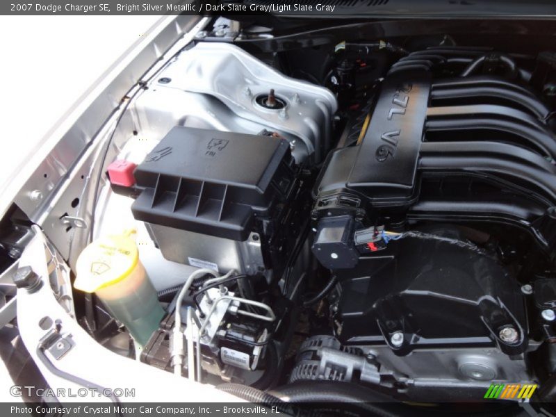 Bright Silver Metallic / Dark Slate Gray/Light Slate Gray 2007 Dodge Charger SE